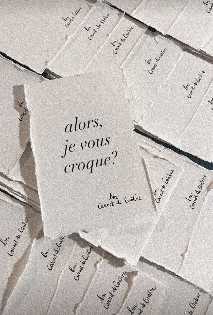 Croque-minute - Melissa Leite - Carnet de cantine