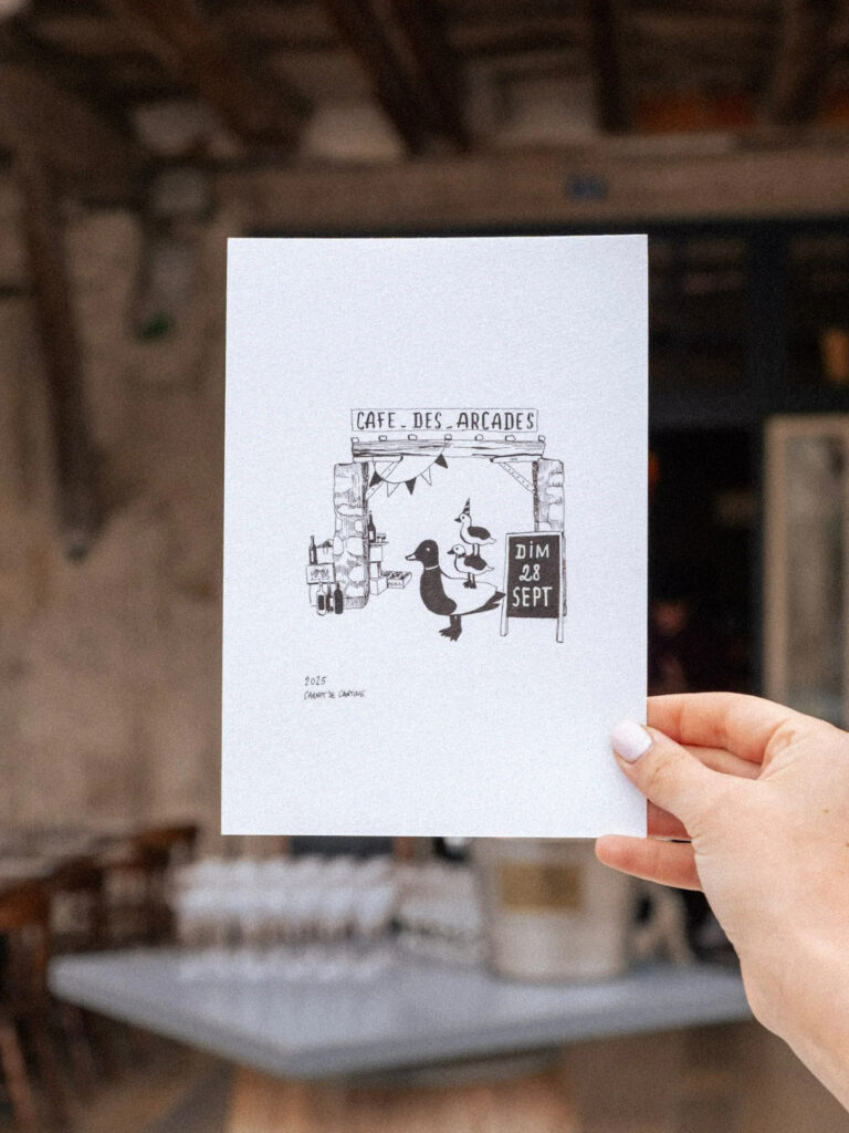 croquis reportage - Melissa Leite - carnet de cantine