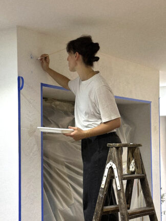 Melissa Leite - fresque - carnet de cantine