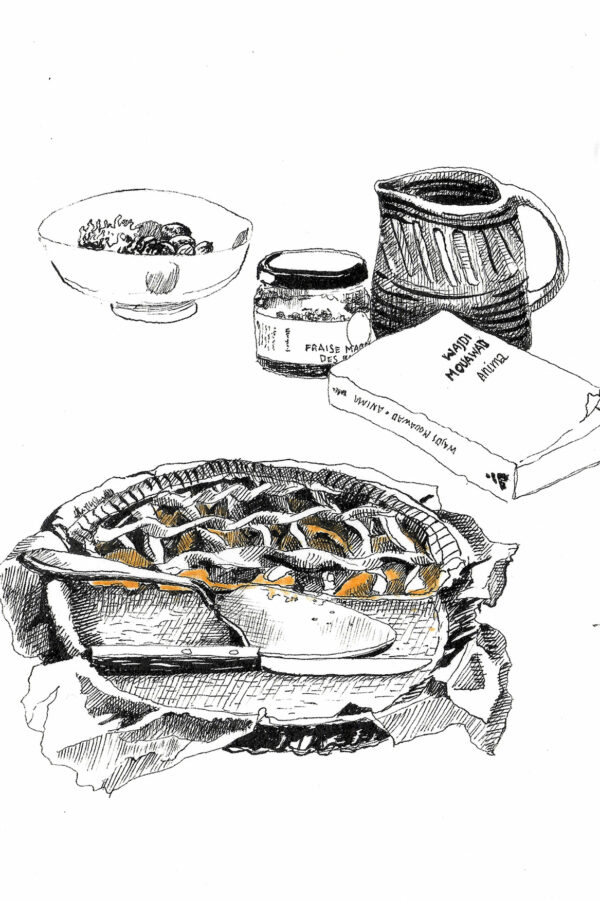 Tarte Abricot - Melissa Leite - Carnet de cantine