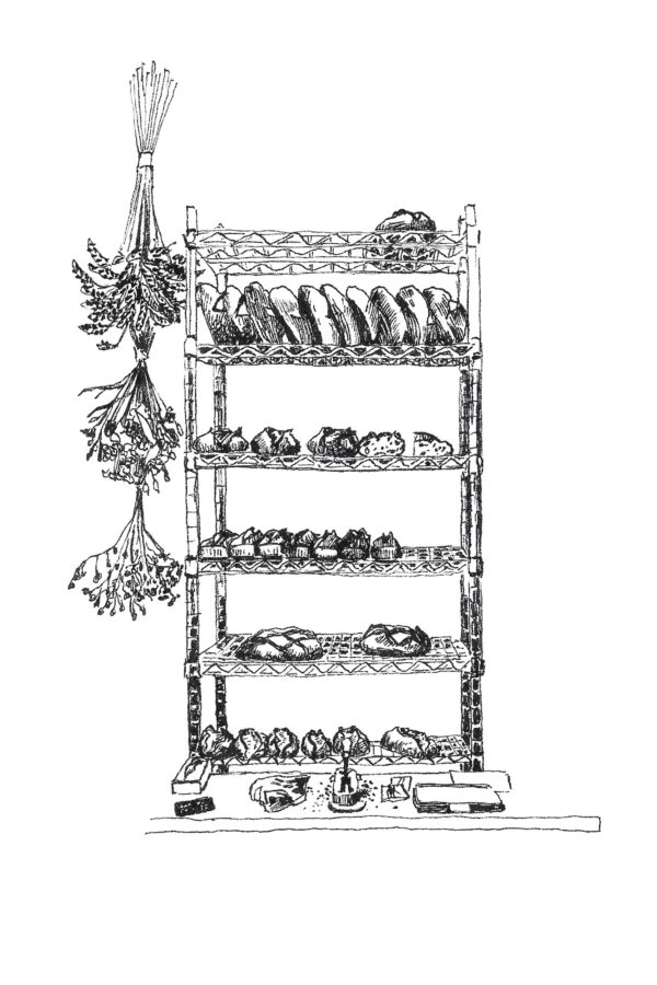 Mélissa Leite - Carnet de cantine - Levain